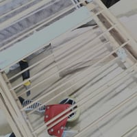Uscător de rufe pliabil VOUNOT cu aspect de bambus, 165x56x90 cm, lungime de uscare 20 m, capacitate 25 kg, cu raft pentru încălțăminte 3