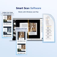 CZUR Shine Ultra 13MP A3 Hordozható Dokumentum és Könyvszkenner - OCR 180+ Nyelv, Folyamatos Megvilágítás, Windows és macOS Kompatibilis - 13 Megapixel 6