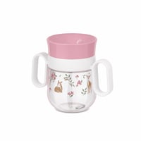Mepal x Little Dutch 360° Mio tréningový hrnček 200 ml s motívom Fairy Garden, nepriepustný — Bez samozatváracieho viečka (stav: pozri 2. obrázok) 1
