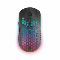 Bezdrôtová herná myš Mars Gaming MMW3, RGB Flow podsvietenie, ultraľahká 79g, 3200 DPI, čierna — Špinavá (stav: pozri 2. obrázok) 1