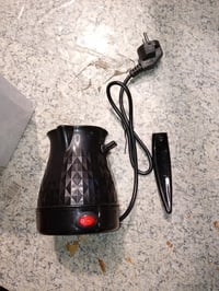 Espressor electric turcesc Blomise 500 ml, negru, ibric tip moka pentru inducție — defect, pentru piese: scurtcircuitat (stare: vezi poza a 2-a) 3