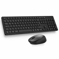 LeadsaiL K786 bežični set tipkovnice i miša crni — Bluetooth stick nije uključen u paket (stanje: vidi 2. sliku) 1
