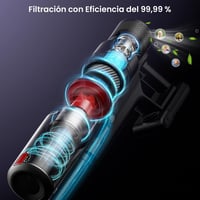 Avalsor Vezeték Nélküli Porszívó 45KPa/550W - 60 Perces Üzemidő, 1.5L Portartály, LED Érintőkijelző, V-alakú Kefe Szőnyeghez és Állatszőrhöz 7