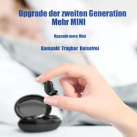 ESSONIO Bluetooth Alvó Fülhallgató - Ultrakönnyű 2g Fekete Füldugó Mikrofonnal, IPX5 Vízálló, 7 Órás Üzemidő, Oldalt Alvóknak 4