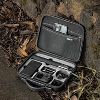 DJI Osmo Action 4/3 Sportkamera Táska - Hordozható PU Bőr Tok 8