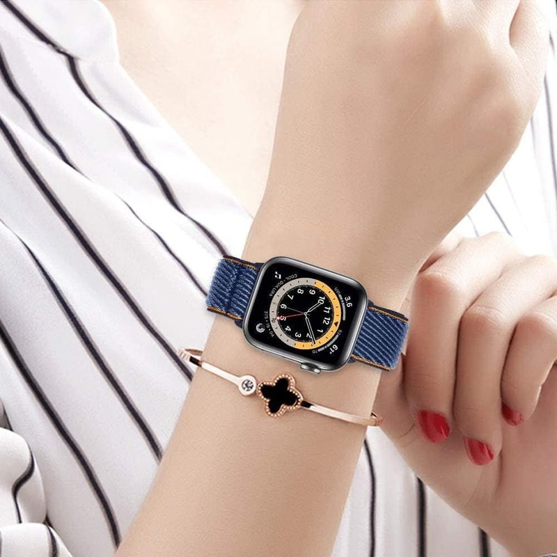 Apple Watch szíj - Sötétkék, univerzális méret (38-42mm)