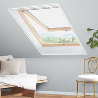 Apalus Szúnyogháló Tetőablakhoz - Továbbfejlesztett Cipzáras Rendszer, Rovarháló Nyitható Ablakokhoz, 130x150 cm-ig Méretre Vágható, Fehér 2