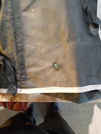 Dunlop dvostruka torba za bicikl 36x30x12 cm 26 L vodootporni najlon — male rupice, malo odšiven rub (stanje: vidi 2. sliku) 2