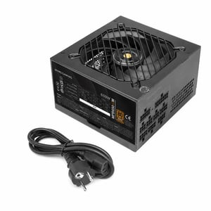 Sursă de alimentare Mars Gaming MPB650SIM ATX 650W, complet modulară, 80 Plus Bronze — sigiliu de garanție deteriorat (stare: vezi a 2-a imagine)