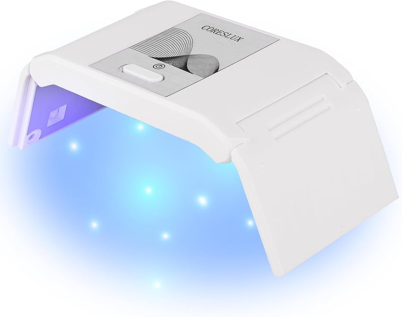 CORESLUX 36W Mini UV Lámpa Gél Körmökhöz, Időzítővel, Fehér