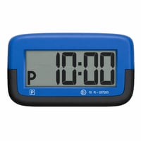 Elektronické parkovacie hodiny Needit Park Micro – automatický digitálny parkovací kotúč, schválené KBA – v strede je viditeľný škrabanec (stav: pozri 2. obrázok) 2