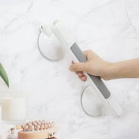 HooJtny Kapaszkodó Tapadókorongos Fogantyú Időseknek - Fúrás Nélküli Zuhanyzó Kapaszkodó Fürdőszobába, Kádhoz, WC-hez - 40kg Teherbírás, Szü 6