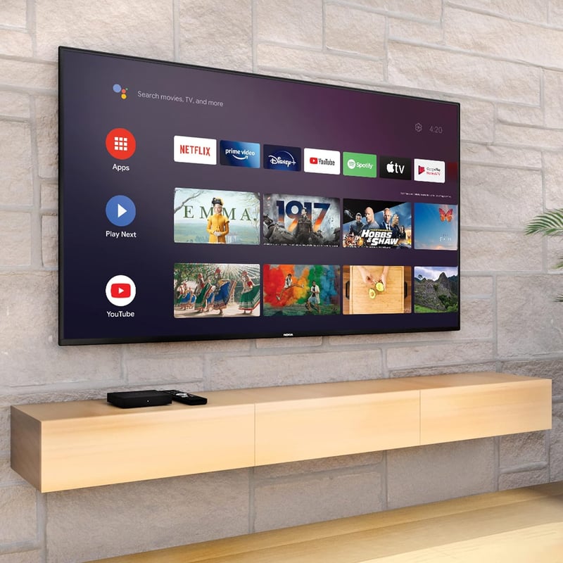 Nokia Streaming Stick 800 Android TV-hez - 4K HDMI médialejátszó, Netflix támogatással