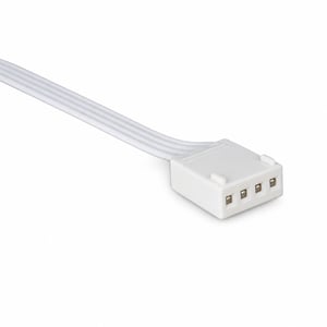 4-pinski PWM produžni kabel — Thermaltake CT200 PC ventilator za hlađenje 200 mm bijeli, jedno pakiranje (rezervni dio)