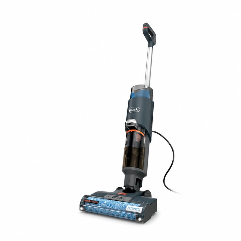 Shark WD161 HydroVac MessMaster Aspirator vertical 3 în 1 cu fir pentru umed și uscat — netestat (fără adaptor) (stare: vezi a 2-a imagine)