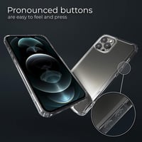 iPhone 12/Pro Ütésálló Átlátszó Védőtok 2