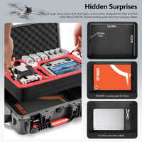 STARTRC DJI Mini 4 Pro vízálló táska RC/RC2/N1/N2 kompatibilis 2
