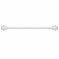 GSBLUNIE mat bijela karniša 68-157 cm, zidna metalna garnitura promjera 16 mm — bez zidnih nosača (stanje: vidi 2. sliku) 1