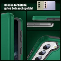Samsung Galaxy S22 ütésálló tok - Katonai védelem, zöld, 6.1" 5G készülékhez 6