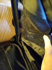 Amazon Basics meka torba za nošenje kućnih ljubimaca za pse, crna, veličina L, 50x30,4x30,4 cm, prozračna – mrežasti otvori (stanje: vidi 2. sliku) 3