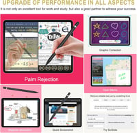Apple Pencil alternatíva: Gyorstöltős, mágneses iPad ceruza, tenyérfelismeréssel 5