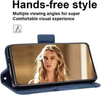Ulefone Armor 11T 5G rózsaszín bőrtok dupla kártyatartóval 4