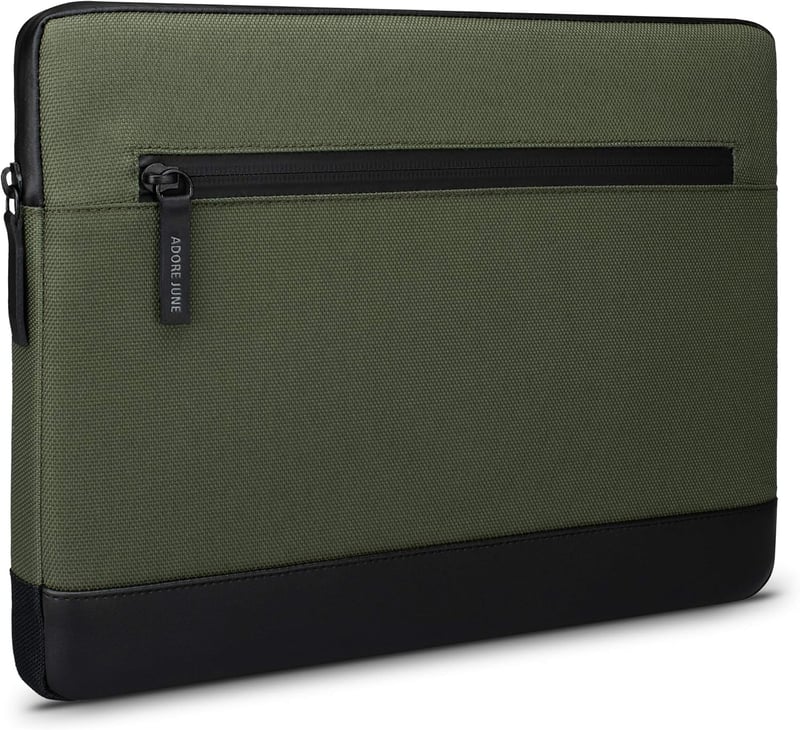 Adore June 16" Zöld Újrahasznosított Laptop Táska MacBook Pro 16-hoz