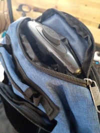 Rucsac de bagaj de mână Cabin Max Metz 24L, 40x30x20 cm, Atlantic Blue, compatibil cu EasyJet, Ryanair și Wizz Air, cu chingi de compresie, utilizat 6