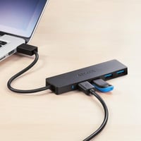 MacBook USB hub: 4 portos, ultra vékony USB 3.0 elosztó Apple és Surface eszközökhöz 7