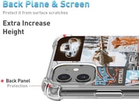 iPhone 11 Vadnyugati Kollázsos Szilikon Védőtok 4