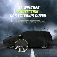 Favoto SUV Autótakaró - Vízálló, Fényvisszaverős, 480-505cm, Fekete 4