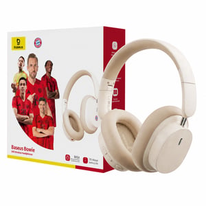 Baseus Bowie D05 Bluetooth slušalice, over-ear, baterija 50 sati, ENC redukcija šuma, sklopive — neispravne (stanje: vidi 2. sliku)