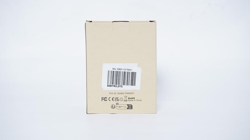 TeckNet ergonomikus függőleges egér, vezeték nélküli, 4800 DPI, 6 gombos, fekete