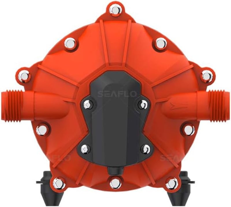 Seaflo 12V-os nagyteljesítményű membránszivattyú, 20.8 L/perc, 4.1 bar
