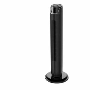 Midea FZ10-17JR Stupni ventilator 92 cm crni, tihi rad, oscilacija, LED zaslon 3 – nedostaje daljinski upravljač (stanje: vidi 2. sliku)