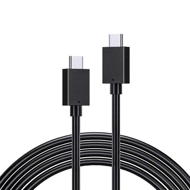 Încărcător rapid USB-C Epessa de 100W și cablu video 4K, 1,5m, negru
