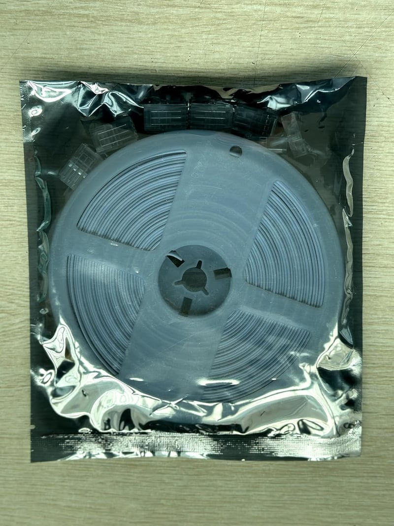 Aroidful 10 db LED szalag csatlakozó és 10 m hosszabbító kábel szett WS2811/WS2812B LED szalagokhoz