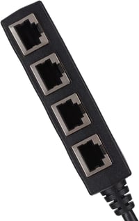 Yosoo 4 portos RJ45 CAT7 Ethernet elosztó adapter hálózatokhoz 9