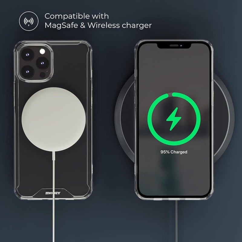 iPhone 12/Pro Ütésálló Átlátszó Védőtok
