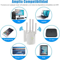 TP-Link AC1200 Dual Band WiFi Jelerősítő 4 Antennával és Ethernet Porttal 7