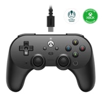 Káblový ovládač 8Bitdo Pro 2 pre Xbox – Hall Effect joysticky, 3,5 mm jack, kompatibilný s Xbox Series X|S, Xbox One, Windows 10/11, čierny 1