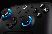 Bluetooth ovládač 8Bitdo Ultimate 2 pre Nintendo Switch a Windows PC, TMR joystick, Hall Effect spúšte, RGB svetelný krúžok, čierny, bez nabíjacieho kábla 9