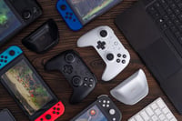 Bluetooth ovládač 8Bitdo Ultimate 2 pre Nintendo Switch a Windows PC, TMR joystick, Hall Effect spúšte, RGB svetelný krúžok, čierny, bez nabíjacieho kábla 7