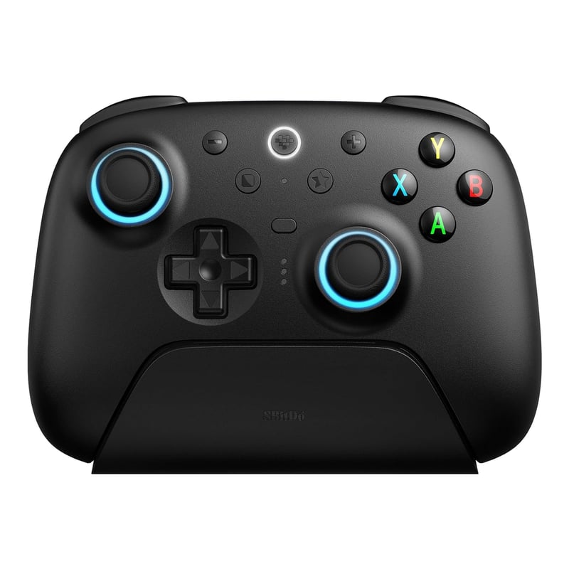 8Bitdo Ultimate 2 vezeték nélküli kontroller Windows/Android TMR karok RGB - fekete