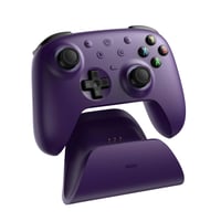 Controler wireless 8Bitdo Ultimate 2 – Joystick TMR, trăgaci cu efect Hall, inel RGB, control prin mișcare, 8Speed Wireless, Windows și Android, violet 5