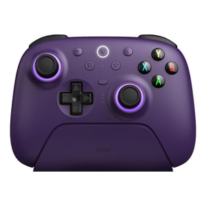 Controler wireless 8Bitdo Ultimate 2 – Joystick TMR, trăgaci cu efect Hall, inel RGB, control prin mișcare, 8Speed Wireless, Windows și Android, violet