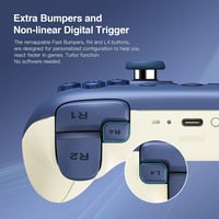 8bitdo Ultimate 2C Bluetooth Kontroller Nintendo Switch Konzolokhoz - Hall Effekt Joystick, Programozható Gombok, 6-Tengelyes Mozgásérzékelő 3