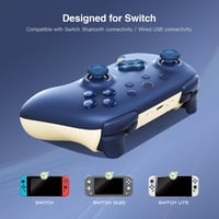 8bitdo Ultimate 2C Bluetooth Kontroller Nintendo Switch Konzolokhoz - Hall Effekt Joystick, Programozható Gombok, 6-Tengelyes Mozgásérzékelő 4