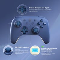 8bitdo Ultimate 2C Bluetooth Kontroller Nintendo Switch Konzolokhoz - Hall Effekt Joystick, Programozható Gombok, 6-Tengelyes Mozgásérzékelő 2