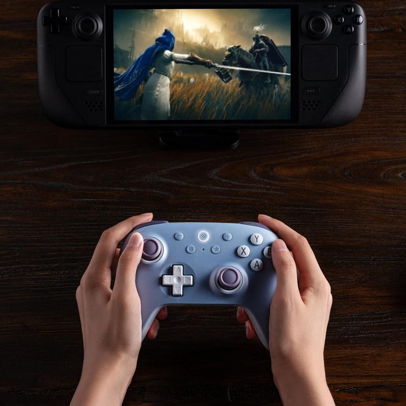 8bitdo Ultimate 2C Vezeték Nélküli Kontroller PC és Android Eszközökhöz - 1000 Hz, Hall-Effekt Joystick, Programozható Gombok, Turbó Funkció